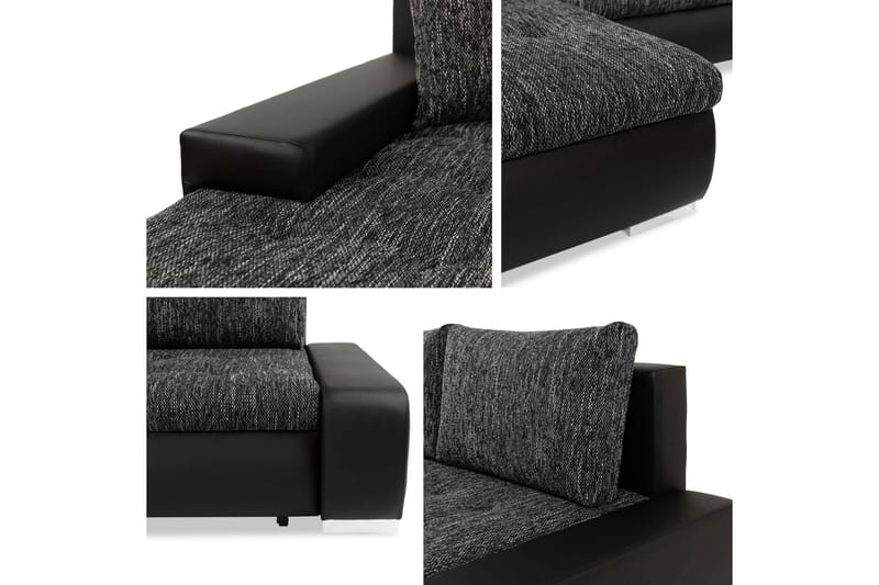 Cerys Bäddsoffa m. Divan 3-sits - Grön - Möbler - Soffa - Bäddsoffa