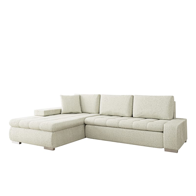 Cerys Bäddsoffa med Divan 4-sits - Beige - Möbler - Soffa - Bäddsoffa