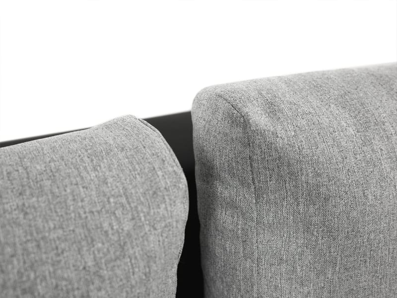 Cerys Bäddsoffa med Divan 4-sits - Grå - Möbler - Soffa - Bäddsoffa