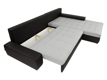 Cerys Bäddsoffa med Divan 4-sits - Grå - Möbler - Soffa - Bäddsoffa