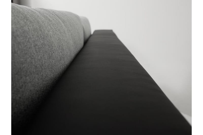 Cerys Bäddsoffa med Divan Vändbar - Svart - Möbler - Soffa - Bäddsoffa