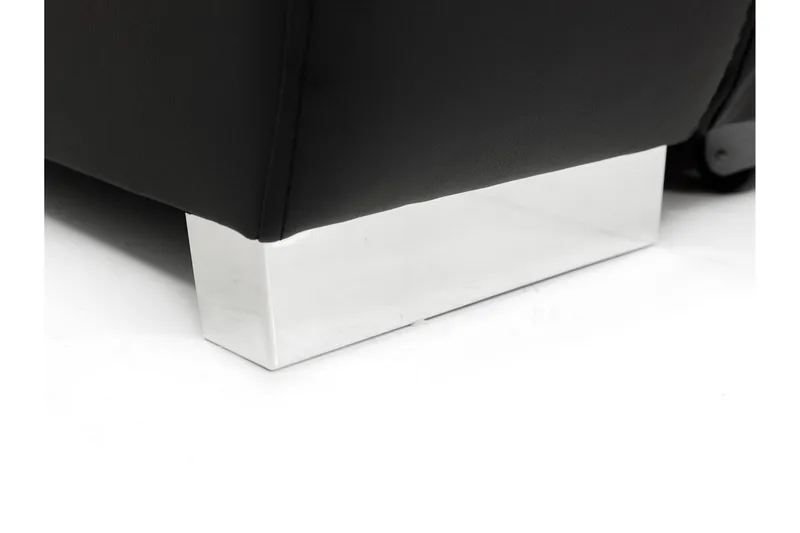 Cerys Bäddsoffa med Divan Vändbar - Svart - Möbler - Soffa - Bäddsoffa