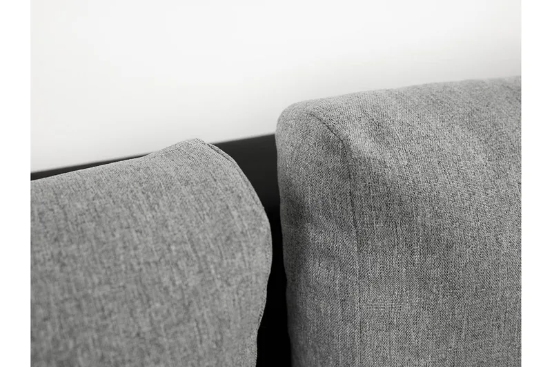 Cerys Bäddsoffa med Divan Vändbar - Svart - Möbler - Soffa - Bäddsoffa