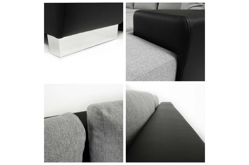 Cerys Divanbäddsoffa 302x213x80 cm Universal - Mörkgrå - Möbler - Soffa - Bäddsoffa