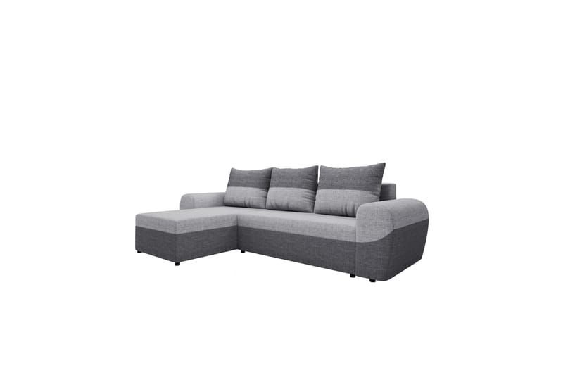 Chameli Bäddsoffa med Divan 3-sits - Mörkgrå/Ljusgrå - Möbler - Soffa - Bäddsoffa