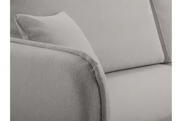 Chandru Bäddsoffa med Divan 3-sits - Grå - Möbler - Soffa - Bäddsoffa