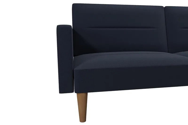 Channel Tufted 2-sits Bäddsoffa Marinblå - Dorel Home - Möbler - Soffa - Bäddsoffa