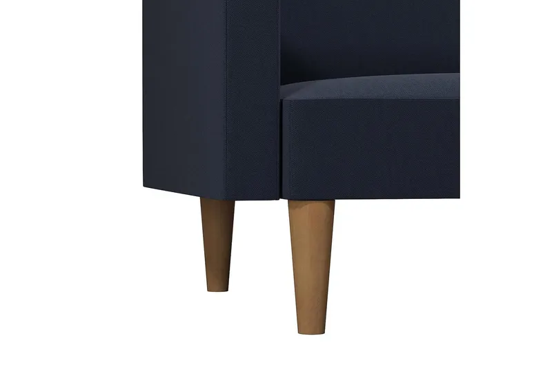 Channel Tufted 2-sits Bäddsoffa Marinblå - Dorel Home - Möbler - Soffa - Bäddsoffa