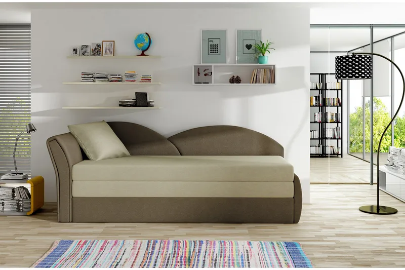 Chasidi Bäddsoffa - Beige/Brun - Möbler - Soffa - Bäddsoffa