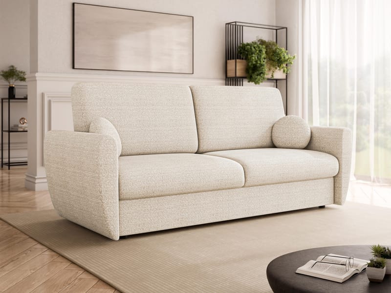 Chavez 3-sits Bäddsoffa - Beige - Möbler - Soffa - Bäddsoffa