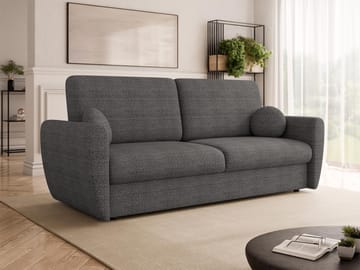 Chavez 3-sits Bäddsoffa - Mörkgrå - Möbler - Soffa - Bäddsoffa