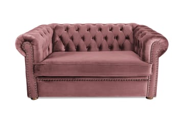 Chesterfield Deluxe bäddsoffa 2-sits