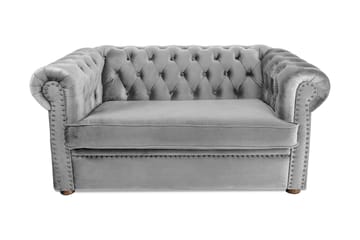 Chesterfield Deluxe bäddsoffa 2-sits