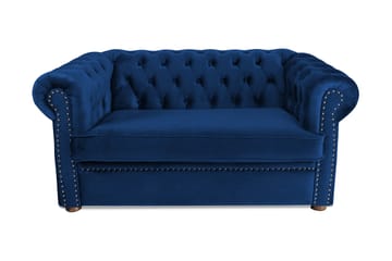 Chesterfield Deluxe bäddsoffa 2-sits