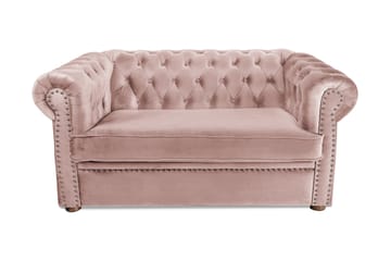 Chesterfield Deluxe bäddsoffa 2-sits