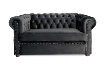 Chesterfield Deluxe bäddsoffa 2-sits