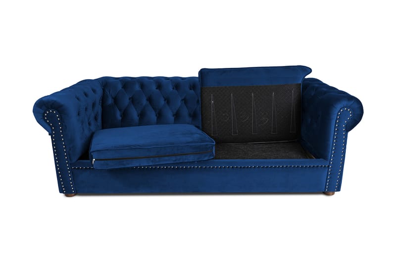 Chesterfield Deluxe bäddsoffa 3-sits - Bäddsoffa - Bäddsoffa 3 sits