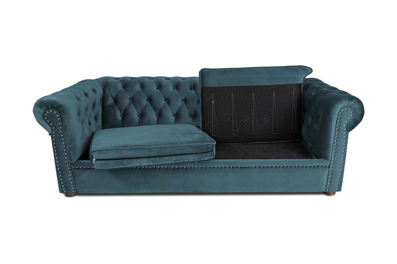 Chesterfield Deluxe bäddsoffa 3-sits - Bäddsoffa - Bäddsoffa 3 sits