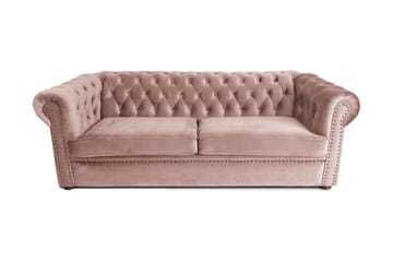 Chesterfield Deluxe bäddsoffa 3-sits