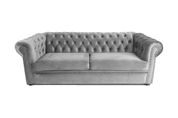 Chesterfield Deluxe bäddsoffa 3-sits