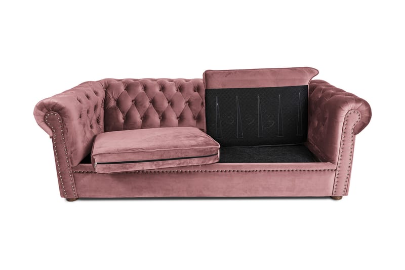 Chesterfield Deluxe bäddsoffa 3-sits - Bäddsoffa - Bäddsoffa 3 sits