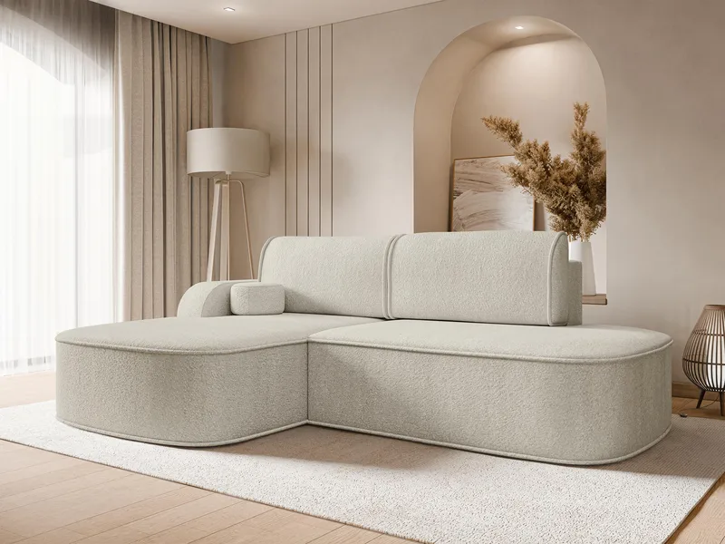 Cinrel Bäddsoffa med Divan 3-sits - Beige - Möbler - Soffa - Bäddsoffa