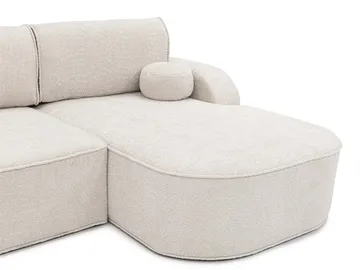 Cinrel Bäddsoffa med Divan 3-sits - Beige - Möbler - Soffa - Bäddsoffa