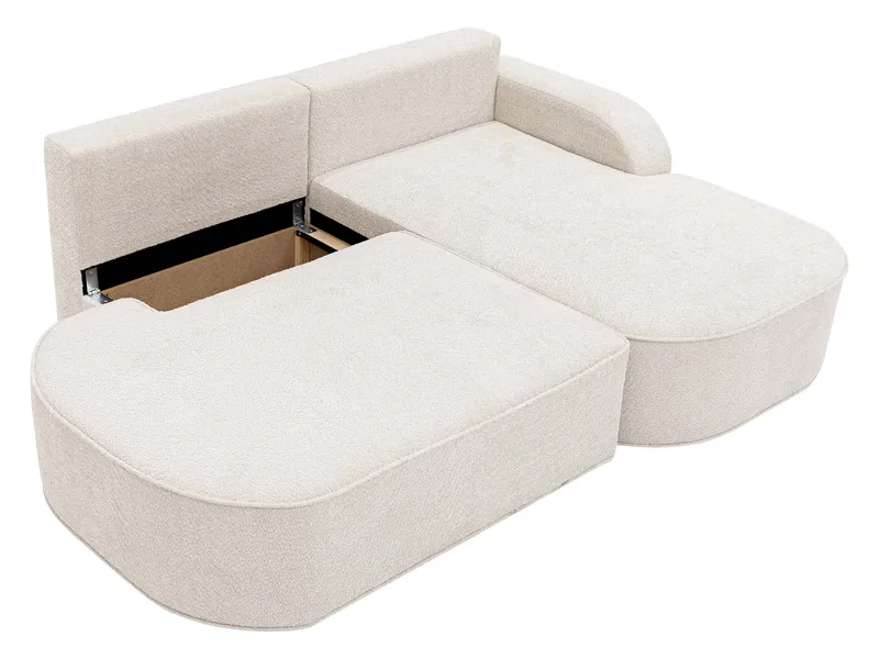 Cinrel Bäddsoffa med Divan 3-sits - Beige - Möbler - Soffa - Bäddsoffa