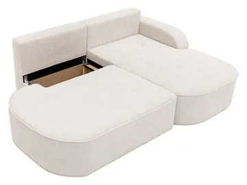 Cinrel Bäddsoffa med Divan 3-sits - Beige - Möbler - Soffa - Bäddsoffa