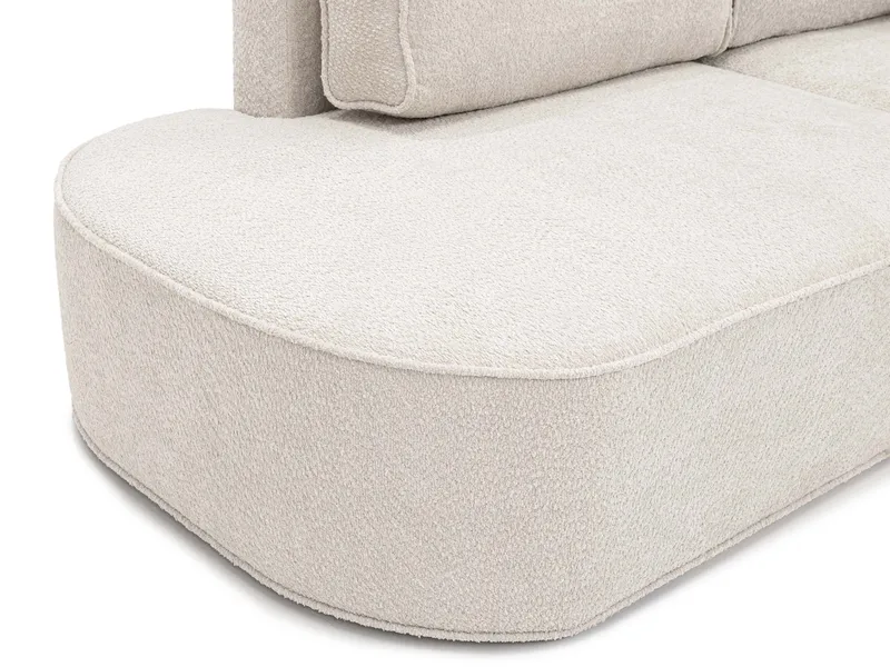 Cinrel Bäddsoffa med Divan 3-sits - Beige - Möbler - Soffa - Bäddsoffa