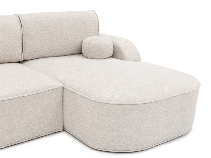 Cinrel Bäddsoffa med Divan 3-sits - Grå - Möbler - Soffa - Bäddsoffa