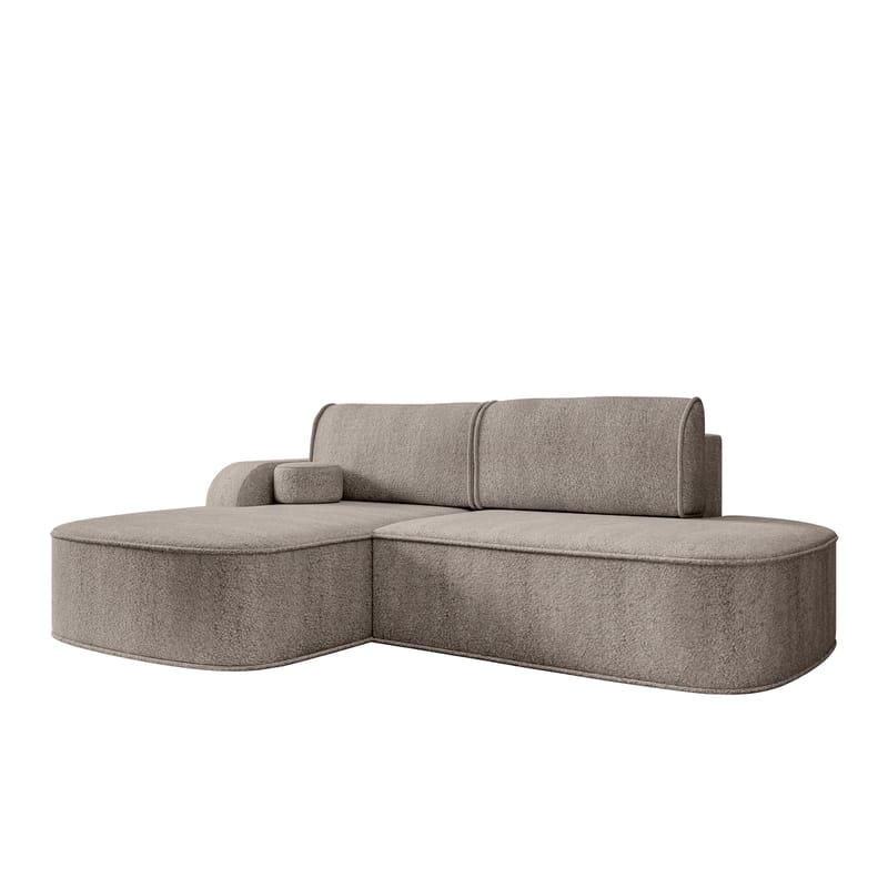 Cinrel Bäddsoffa med Divan 3-sits - Grå - Möbler - Soffa - Bäddsoffa