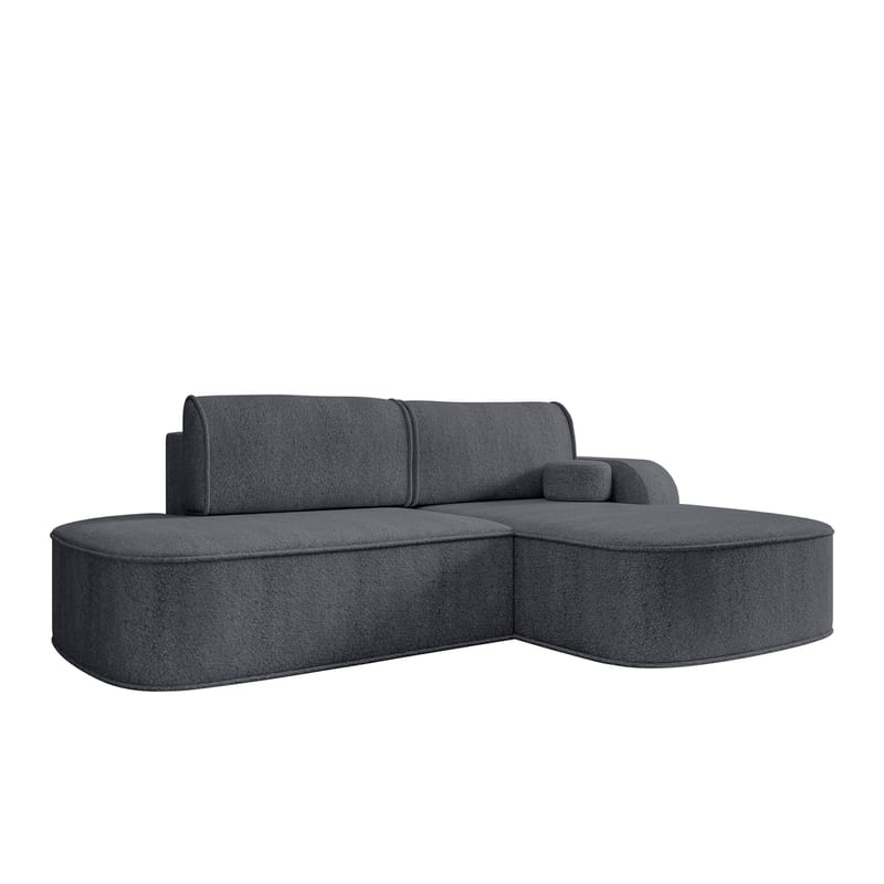 Cinrel Bäddsoffa med Divan 3-sits - Grå - Möbler - Soffa - Bäddsoffa