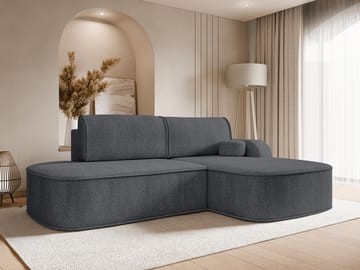 Cinrel Bäddsoffa med Divan 3-sits - Grå - Möbler - Soffa - Bäddsoffa