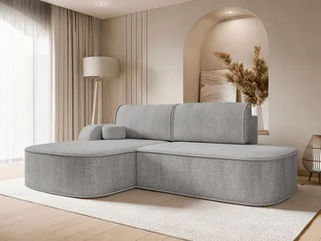Cinrel Bäddsoffa med Divan 3-sits - Grå - Möbler - Soffa - Bäddsoffa
