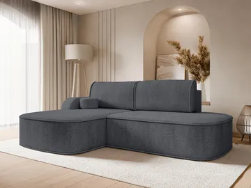 Cinrel Bäddsoffa med Divan 3-sits - Grå - Möbler - Soffa - Bäddsoffa