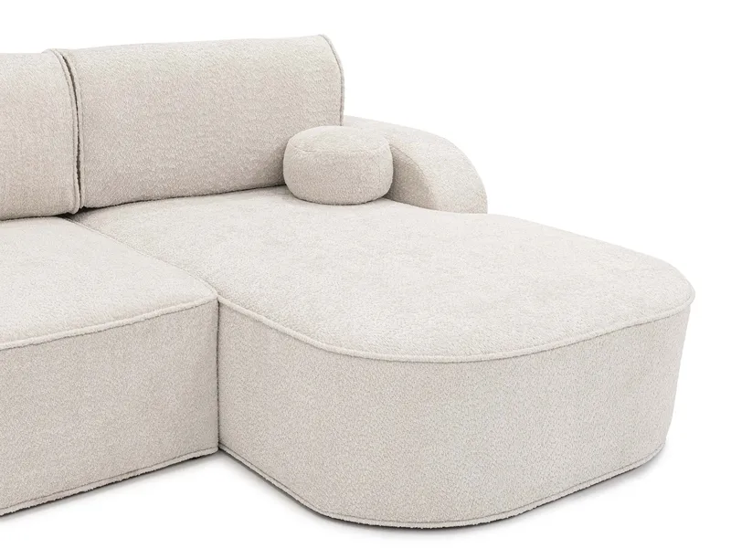 Cinrel Bäddsoffa med Divan 3-sits - Rosa - Möbler - Soffa - Bäddsoffa