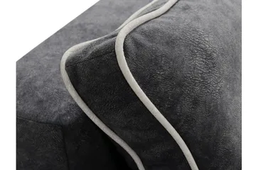 Clarina 3-sits Längsbäddad Bäddsoffa 143x200 cm med Förvaring i Sammet - Grön - Möbler - Soffa - Bäddsoffa