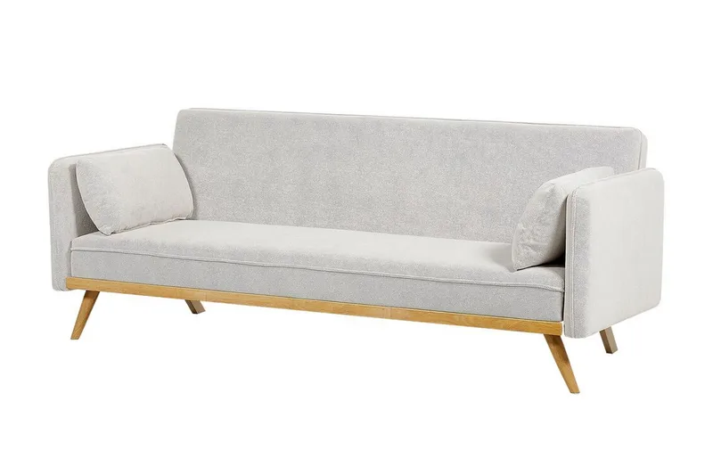 Clem Bäddsoffa 3-sits - Grå/Ljust trä - Möbler - Soffa - Bäddsoffa