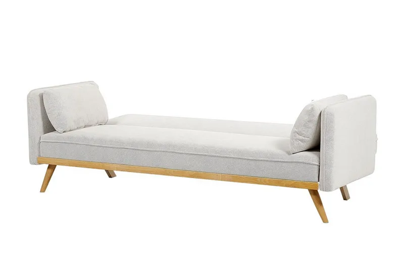 Clem Bäddsoffa 3-sits - Grå/Ljust trä - Möbler - Soffa - Bäddsoffa