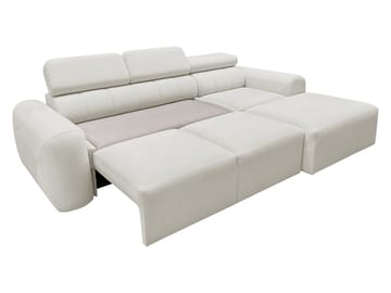 Clement 3-sits Bäddsoffa med Divan Vänstervänd - Ljusgrå - Möbler - Soffa - Bäddsoffa