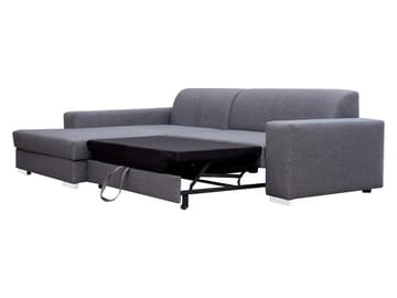 Corvik 3-sits Bäddsoffa med divan och förvaring - grå - Möbler - Soffa - Bäddsoffa