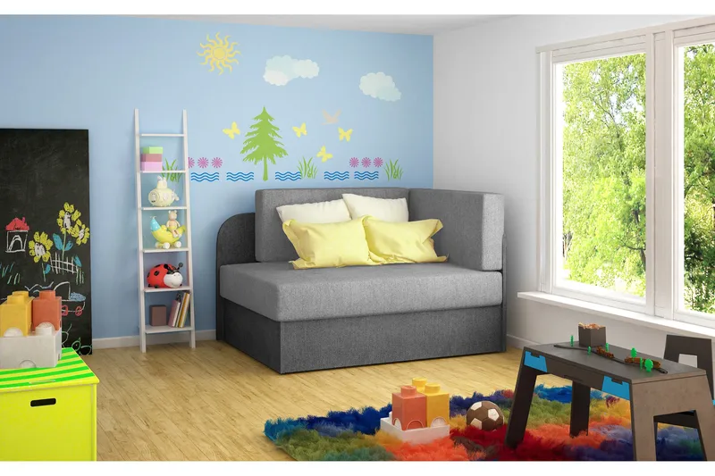 Crenviz Bäddsoffa, Grå