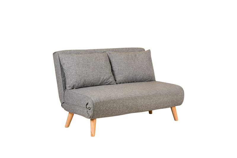 Daigo 2-sits Framåtbäddad Fällbar Bäddsoffa 120x180 cm i Tyg, Grå