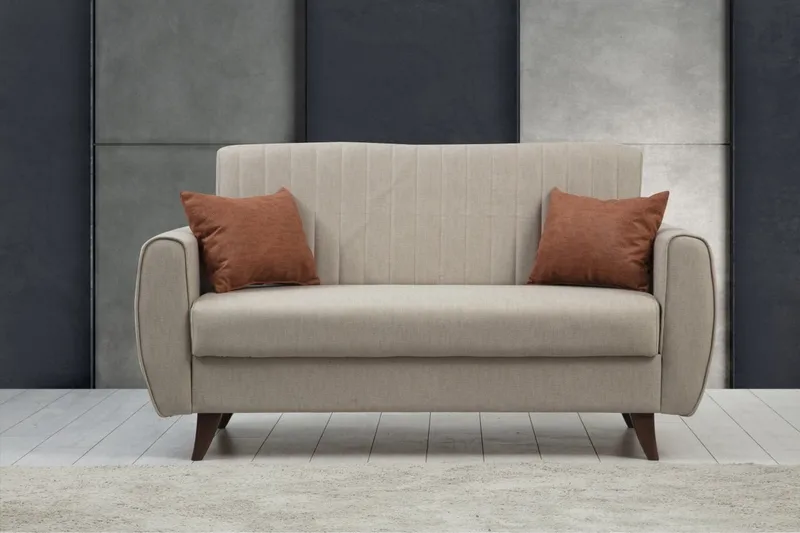Dalima Bäddsoffa 2-sits - Beige - Möbler - Soffa - Bäddsoffa