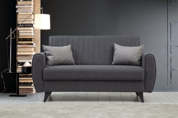 Dalima Bäddsoffa 2-sits - Mörkgrå - Möbler - Soffa - Bäddsoffa