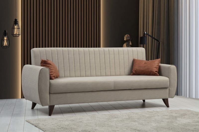 Dalima Bäddsoffa 3-sits - Beige - Möbler - Soffa - Bäddsoffa