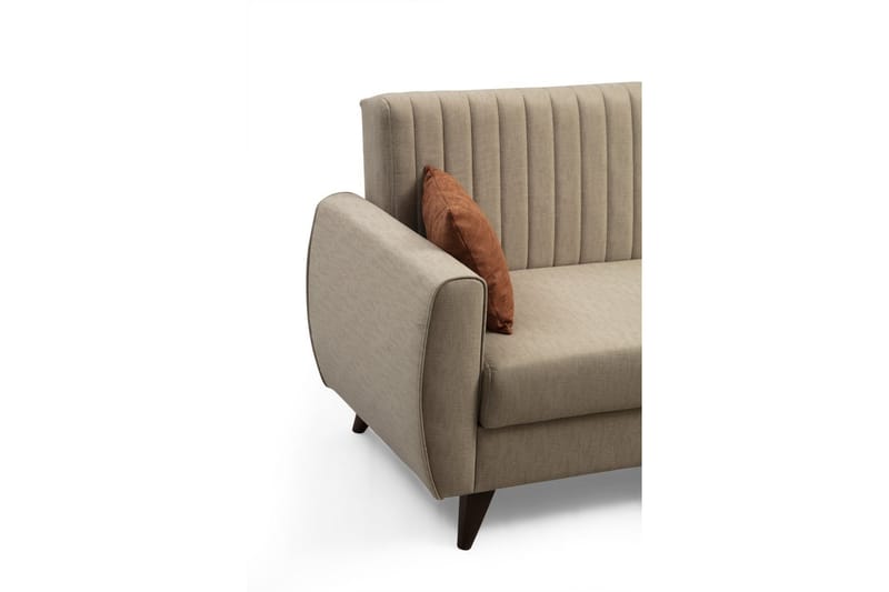 Dalima Bäddsoffa m. Divan 3-sits - Beige - Möbler - Soffa - Bäddsoffa