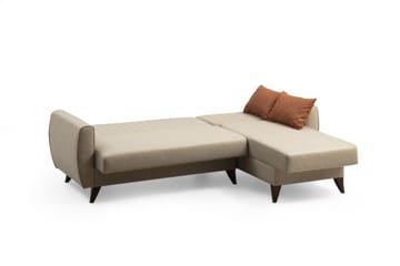 Dalima Bäddsoffa m. Divan 3-sits - Beige - Möbler - Soffa - Bäddsoffa