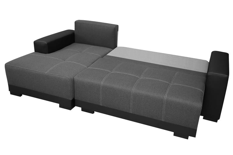 Dallas Divanbäddsoffa 240x140x80 cm - Brun - Bäddsoffa - Bäddsoffa divan - Sammetssoffa